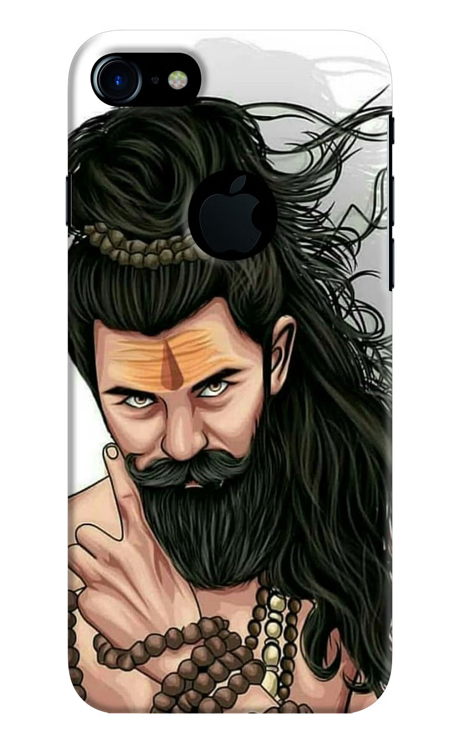 Mahadev iPhone 7 Logocut Back Cover, Hard case