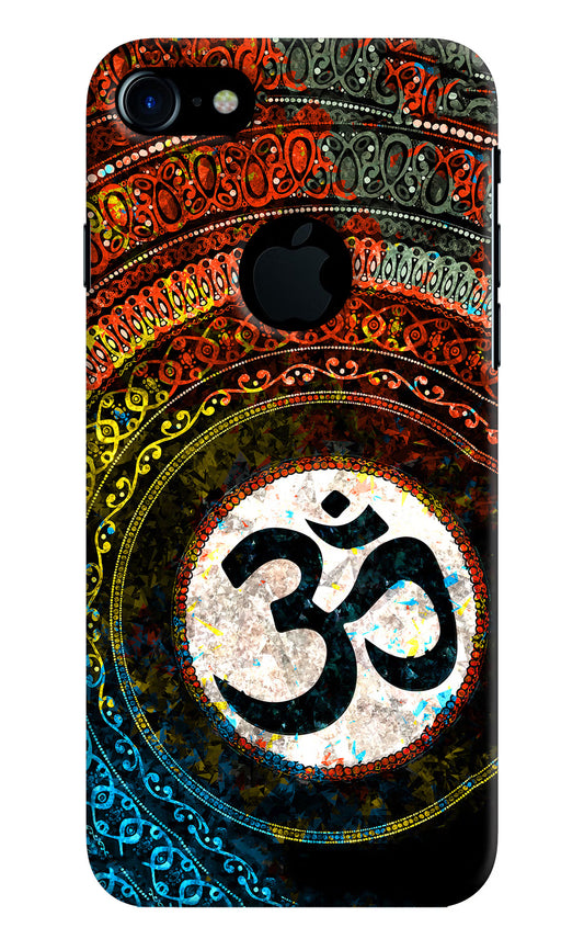Om Cultural iPhone 7 Logocut Hard Case Back Cover by Casekaro