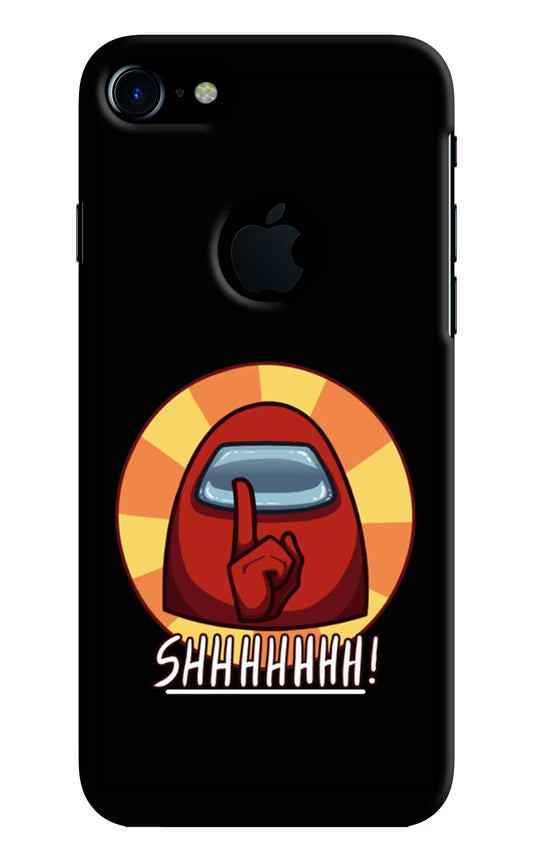 Among Us Shhh! iPhone 7 Logocut Hard Case Back Cover by Casekaro