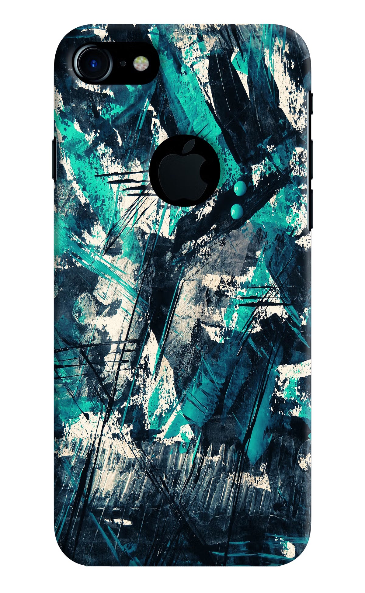 Artwork iPhone 7 Logocut Hard Case Back Cover by Casekaro