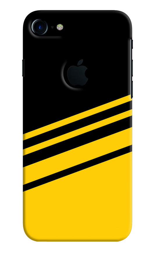 Yellow Shades iPhone 7 Logocut Hard Case Back Cover by Casekaro