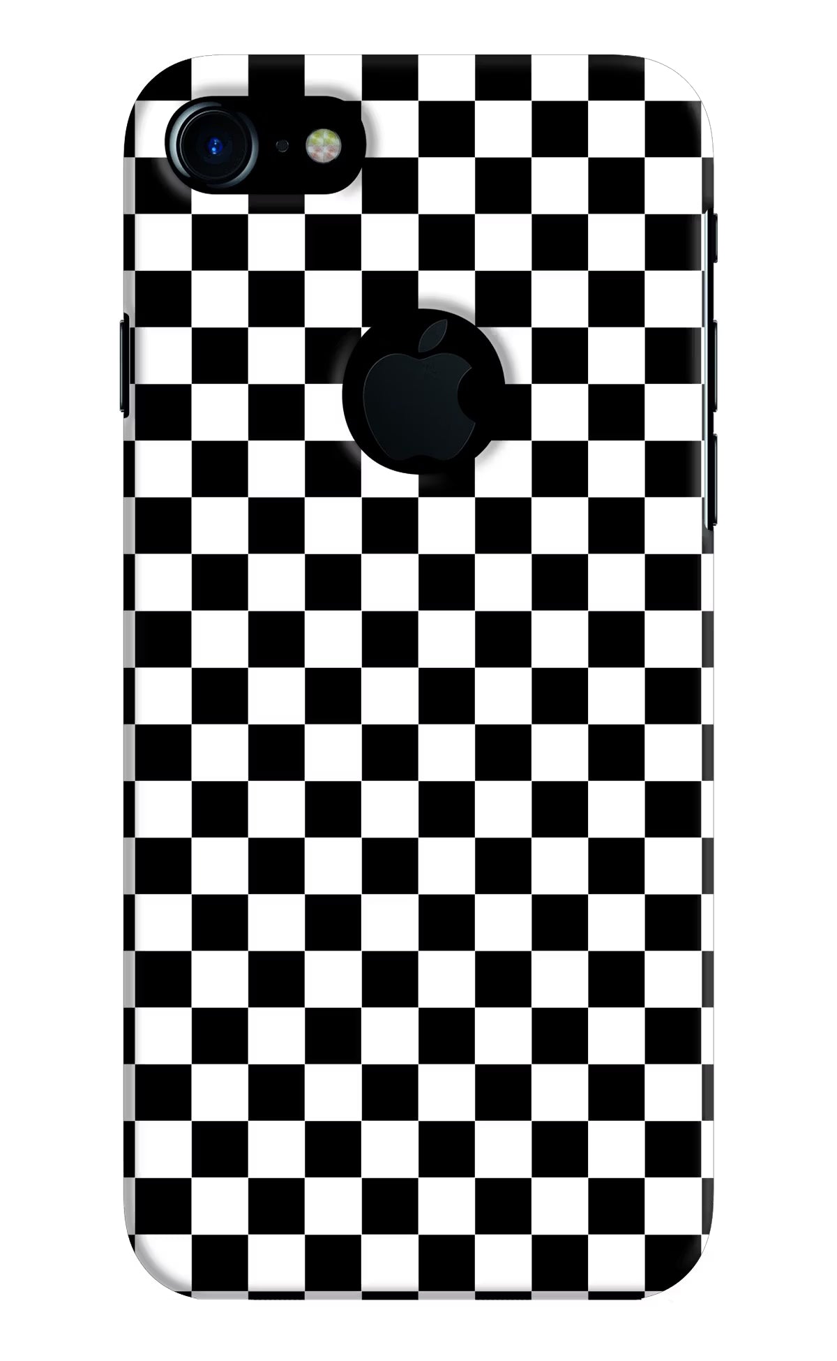Chess Board iPhone 7 Logocut Hard Case Back Cover by Casekaro