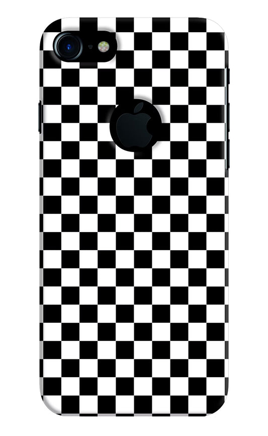 Chess Board iPhone 7 Logocut Hard Case Back Cover by Casekaro