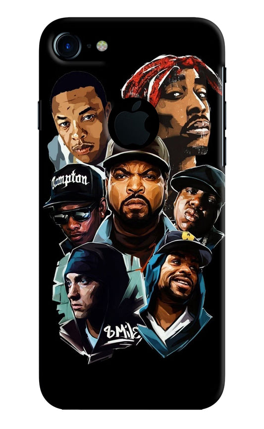 Rappers iPhone 7 Logocut Hard Case Back Cover by Casekaro