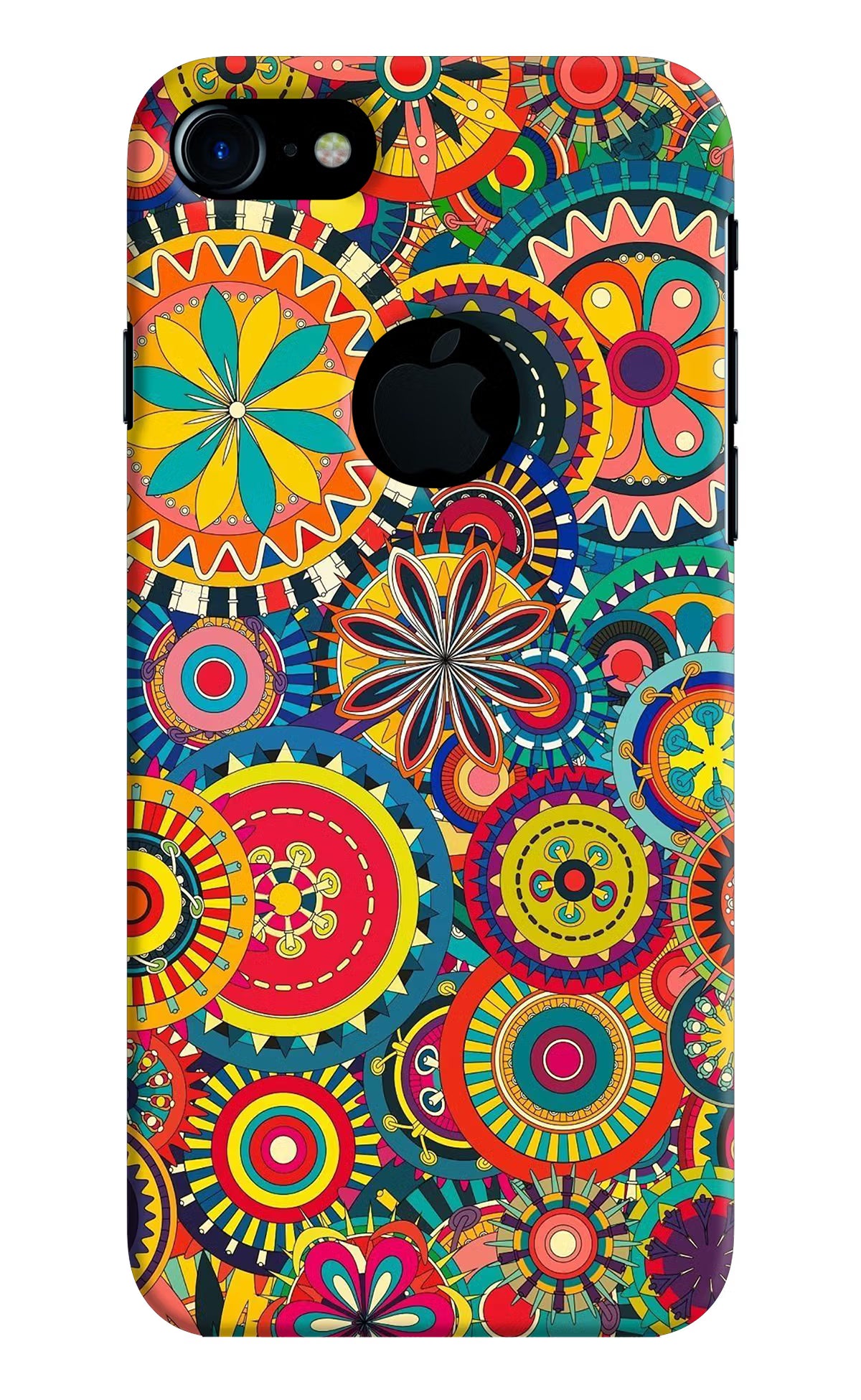 Gol Gol Art iPhone 7 Logocut Hard Case Back Cover by Casekaro