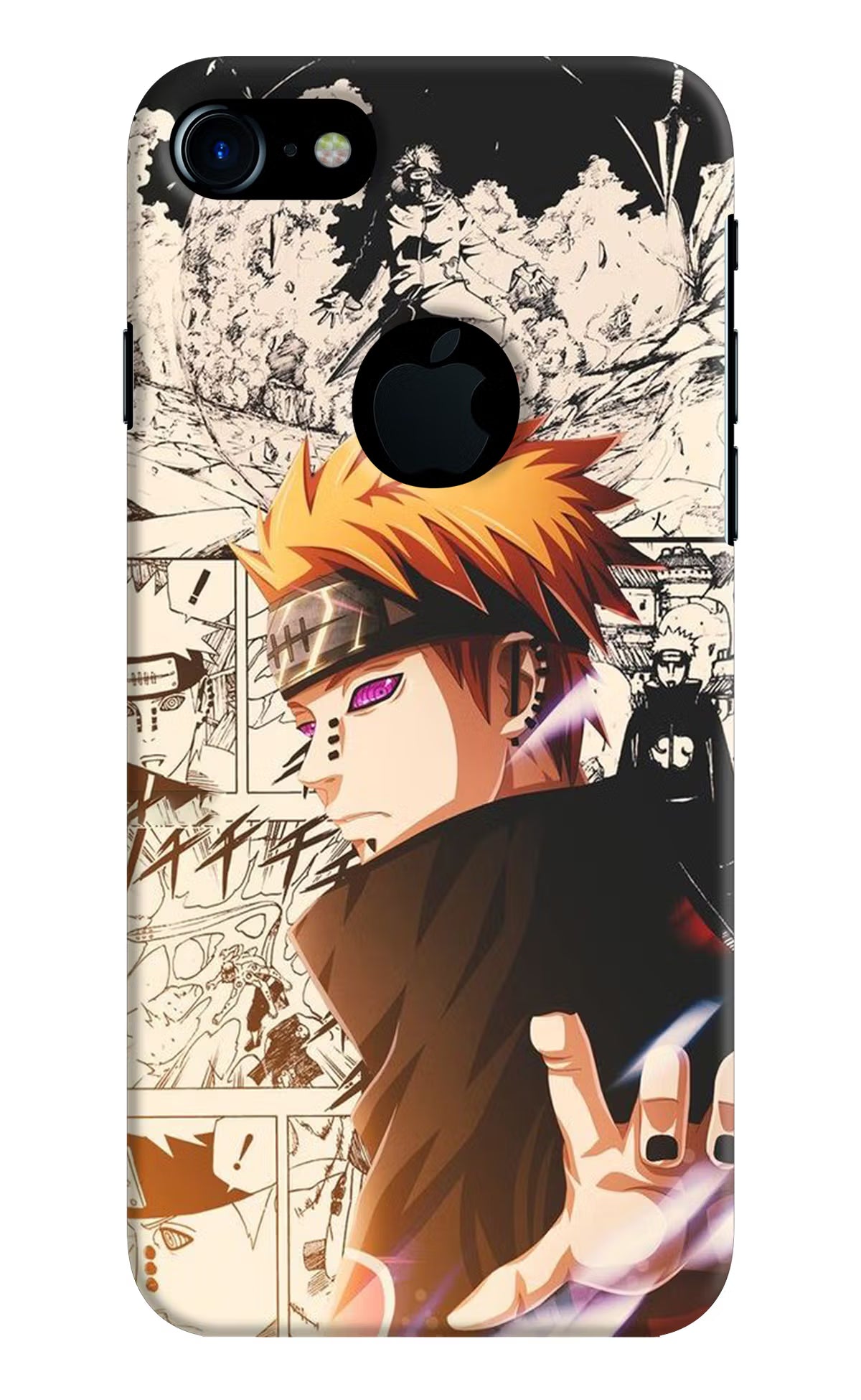 Pain Anime iPhone 7 Logocut Hard Case Back Cover by Casekaro