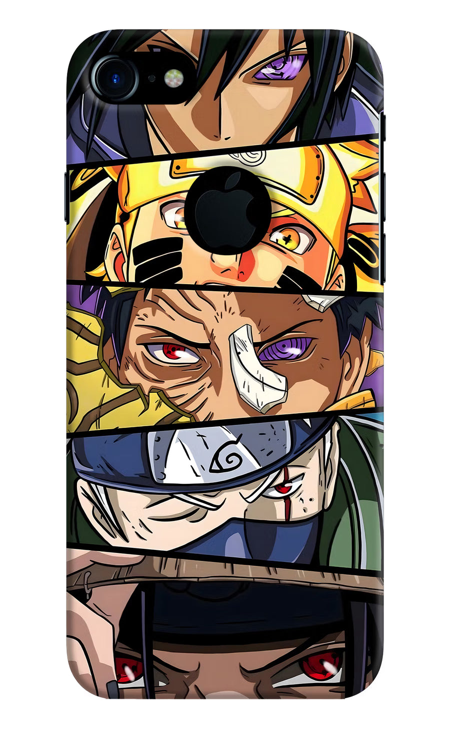 Naruto Character iPhone 7 Logocut Back Cover, Hard case