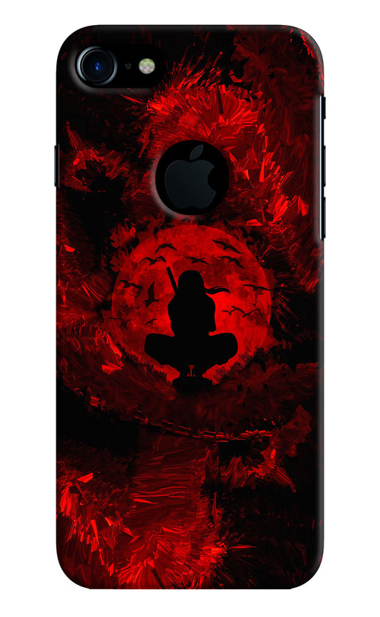 Itachi Uchiha iPhone 7 Logocut Hard Case Back Cover by Casekaro