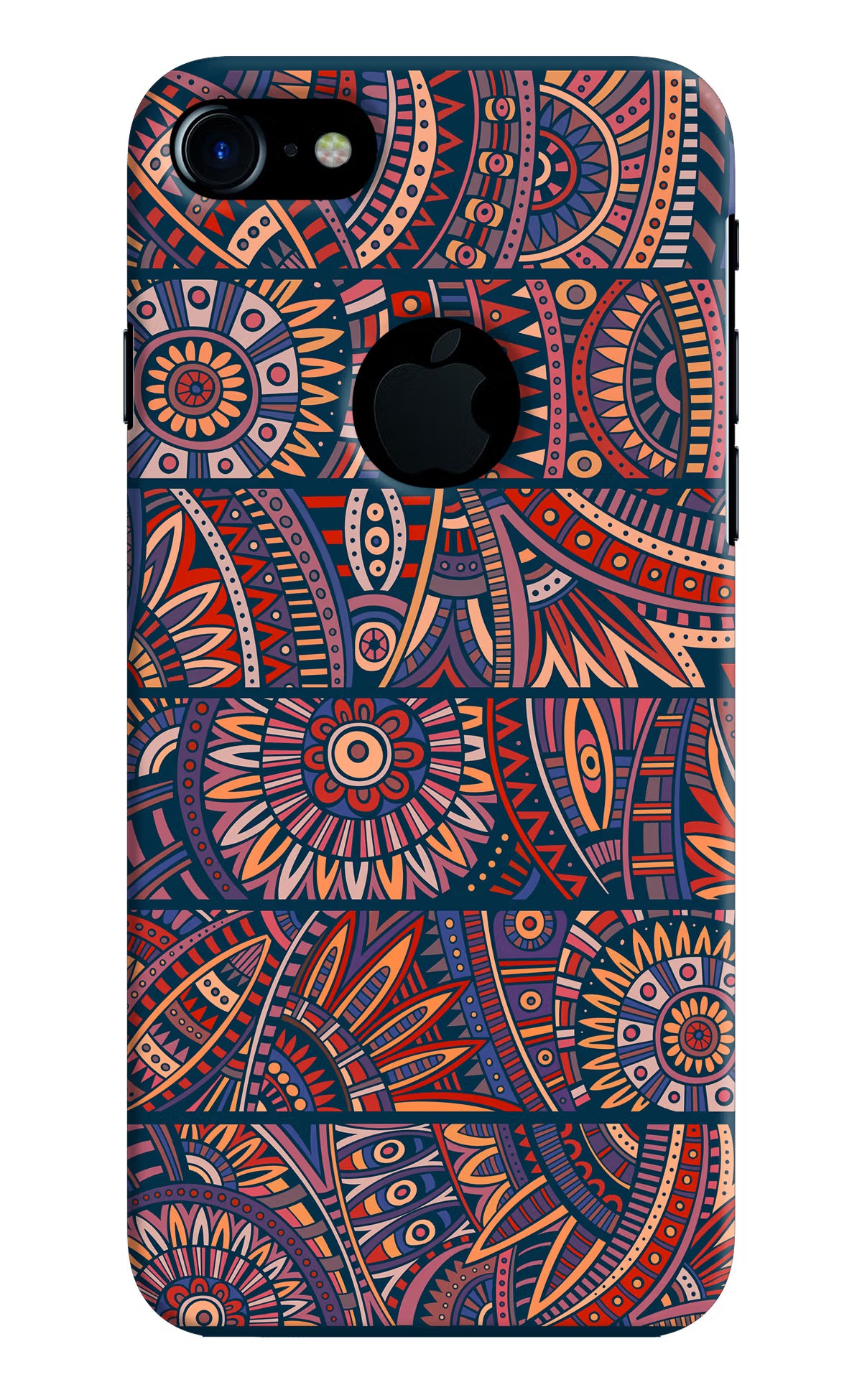 African Culture Design iPhone 7 Logocut Hard Case Back Cover by Casekaro
