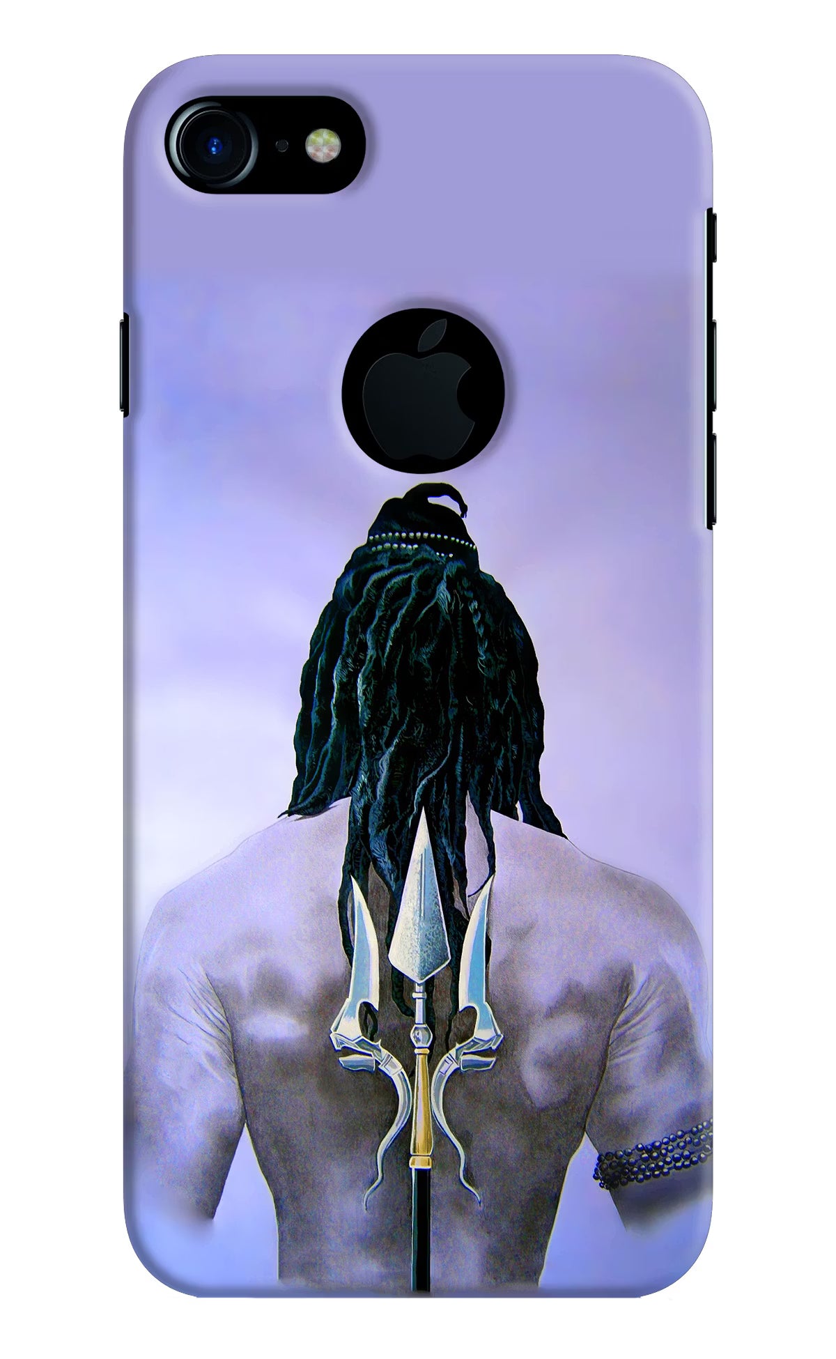 Shiva iPhone 7 Logocut Hard Case Back Cover by Casekaro