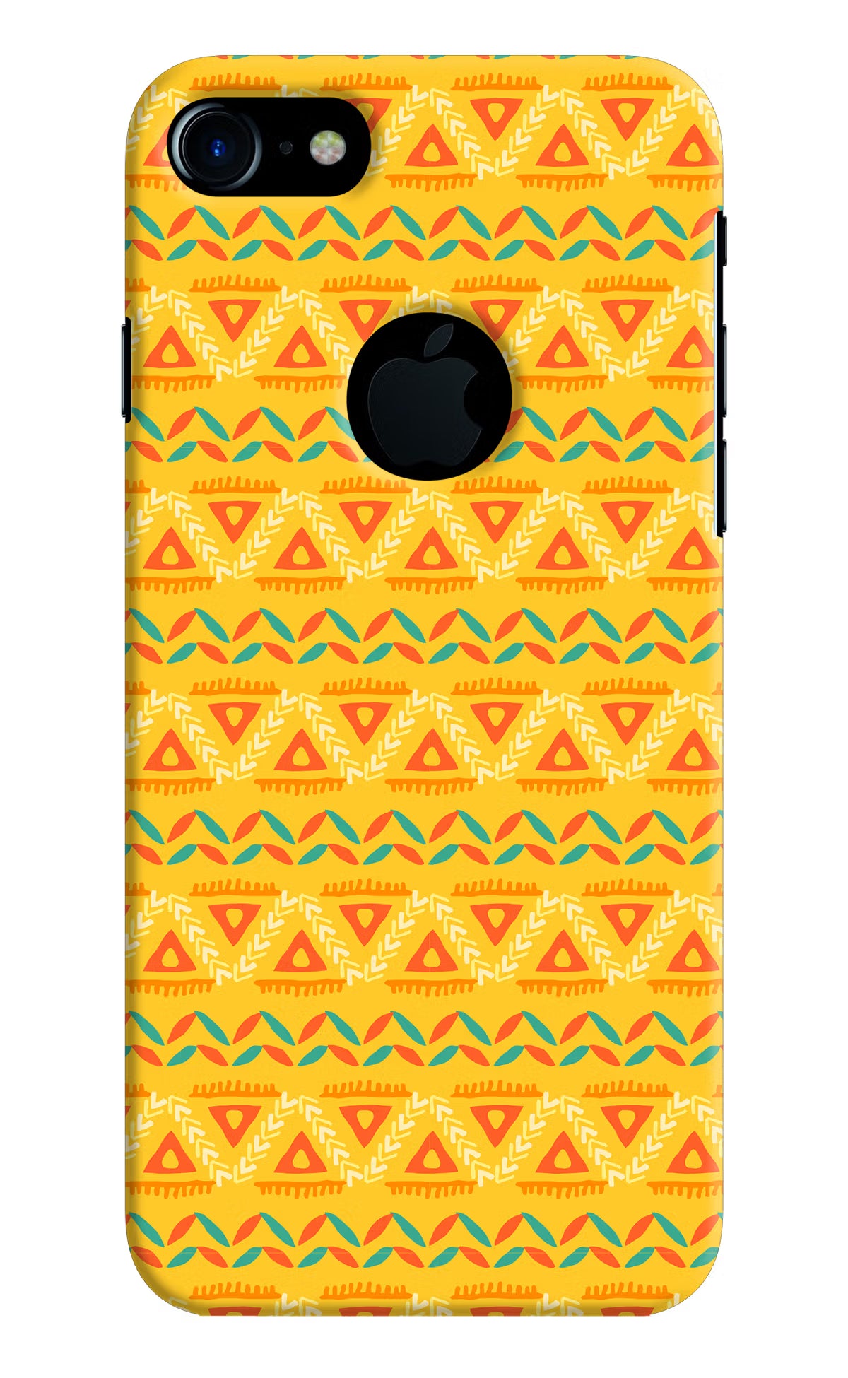 Tribal Pattern iPhone 7 Logocut Hard Case Back Cover by Casekaro