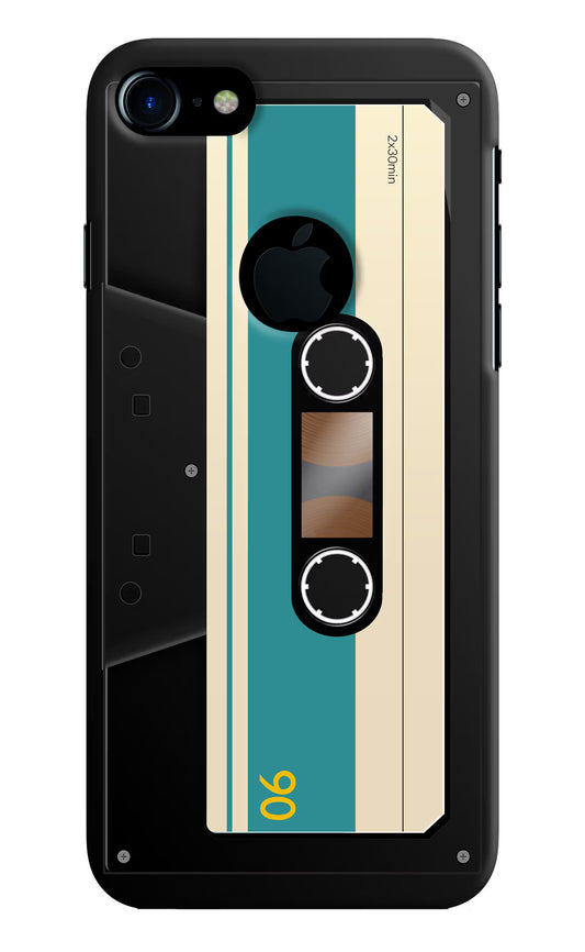 Cassette iPhone 7 Logocut Hard Case Back Cover by Casekaro