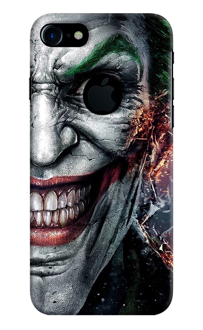 Joker Cam iPhone 7 Logocut Hard Case Back Cover by Casekaro