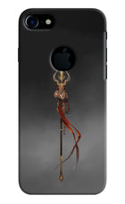 Shiv Trishul iPhone 7 Logocut Hard Case Back Cover by Casekaro