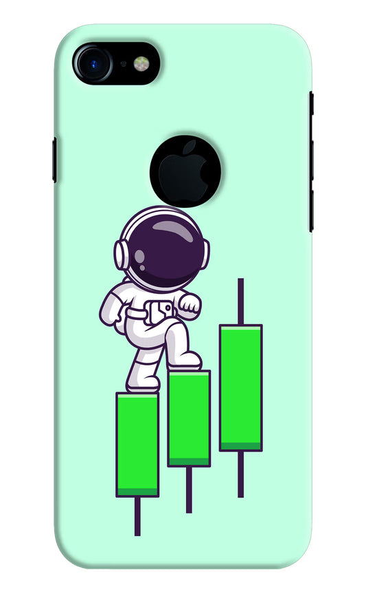 Astronaut Trader iPhone 7 Logocut Hard Case Back Cover by Casekaro