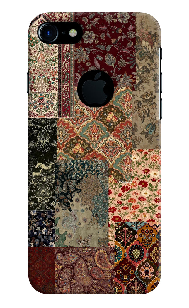 Desi Print iPhone 7 Logocut Hard Case Back Cover by Casekaro