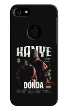 Donda Kanye West iPhone 7 Logocut Hard Case Back Cover by Casekaro