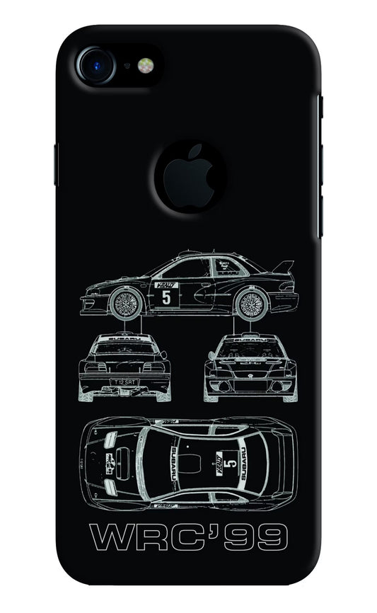 WRC'99 iPhone 7 Logocut Hard Case Back Cover by Casekaro