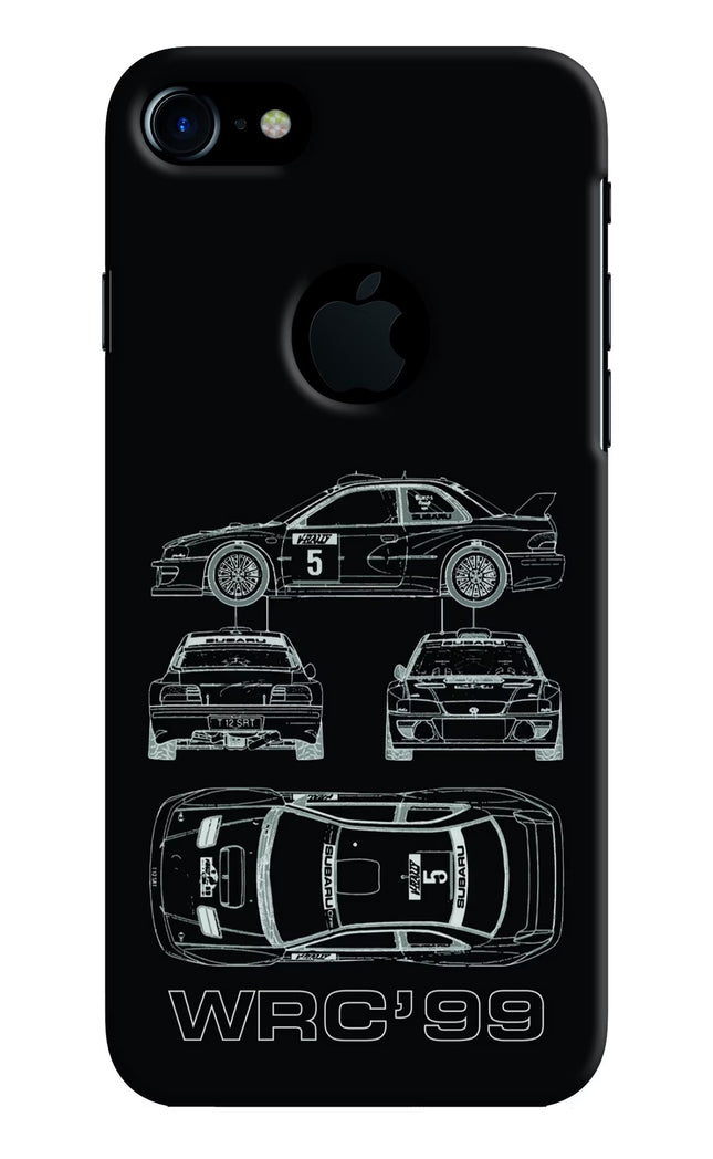 WRC'99 iPhone 7 Logocut Hard Case Back Cover by Casekaro