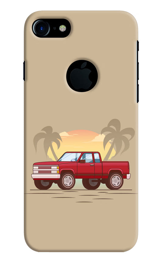 Desert Classic Drive iPhone 7 Logocut Hard Case Back Cover by Casekaro