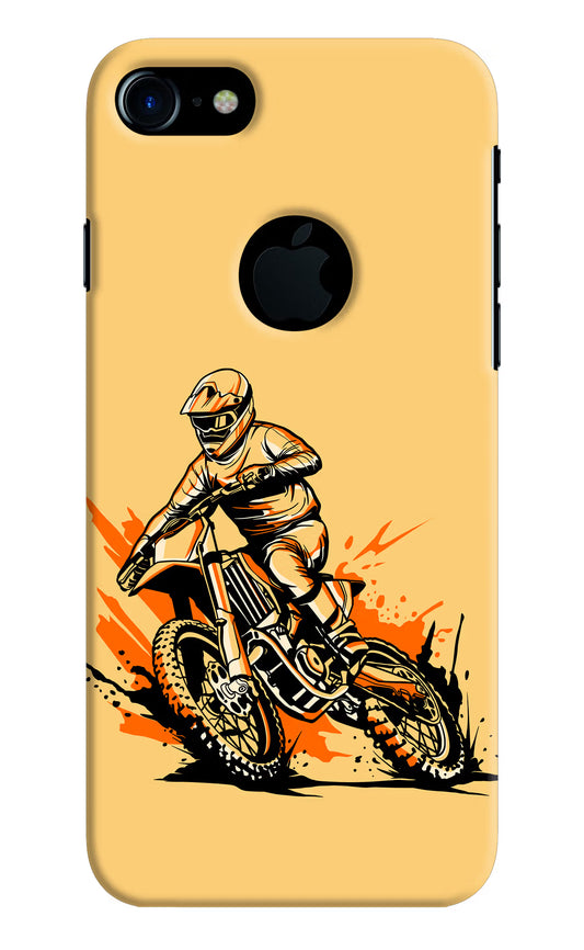 Off-Road Fury iPhone 7 Logocut Hard Case Back Cover by Casekaro