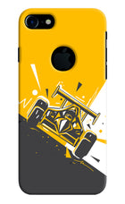 Track King iPhone 7 Logocut Hard Case Back Cover by Casekaro