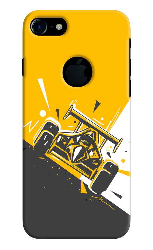 Track King iPhone 7 Logocut Hard Case Back Cover by Casekaro