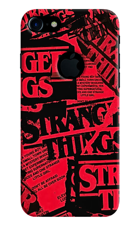 Ordinary Things iPhone 7 Logocut Hard Case Back Cover by Casekaro
