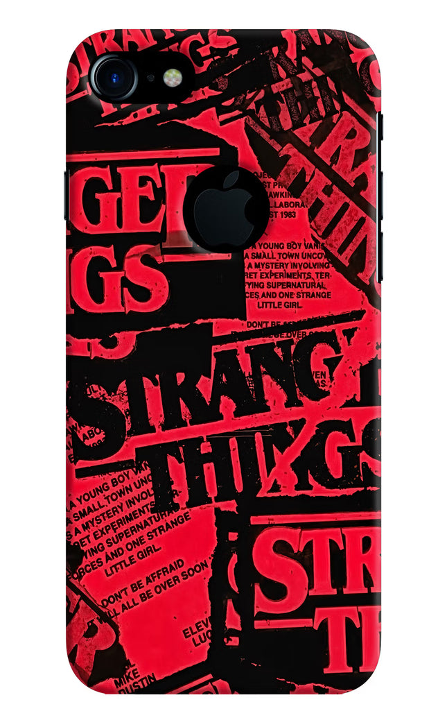 Ordinary Things iPhone 7 Logocut Hard Case Back Cover by Casekaro