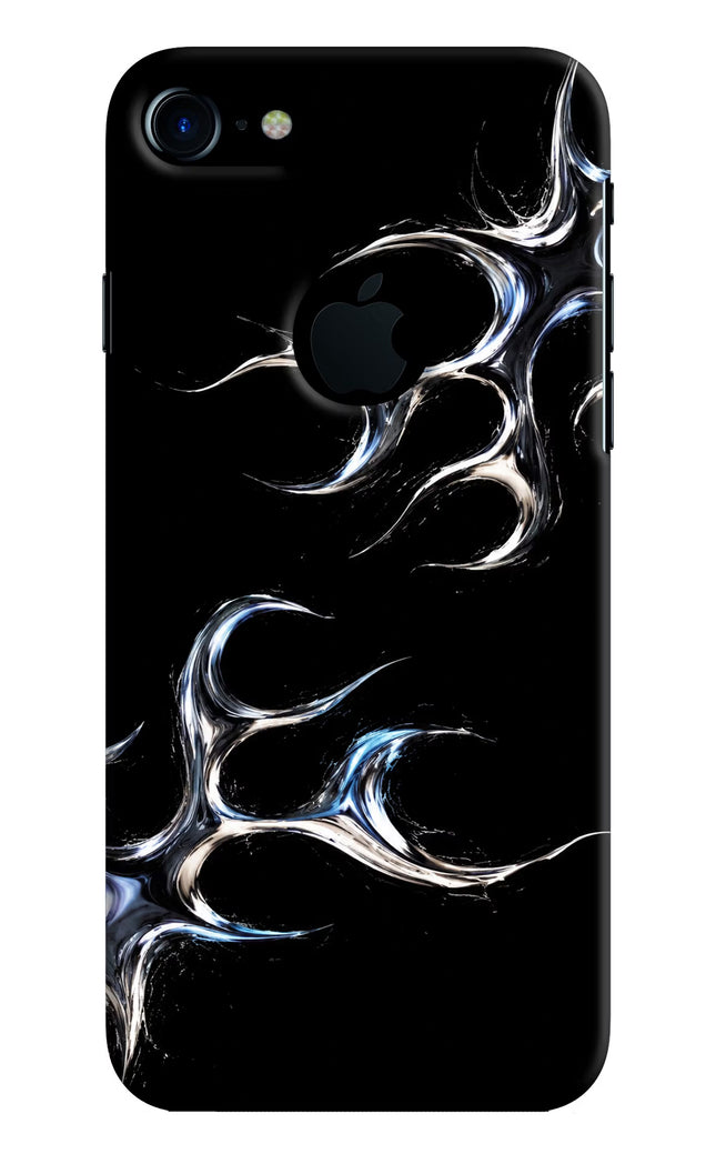 Chrome Tribal iPhone 7 Logocut Hard Case Back Cover by Casekaro
