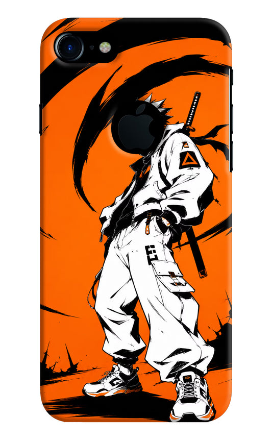 Street Samurai  iPhone 7 Logocut Hard Case Back Cover by Casekaro