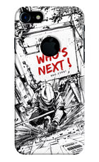 Who's Next iPhone 7 Logocut Hard Case Back Cover by Casekaro