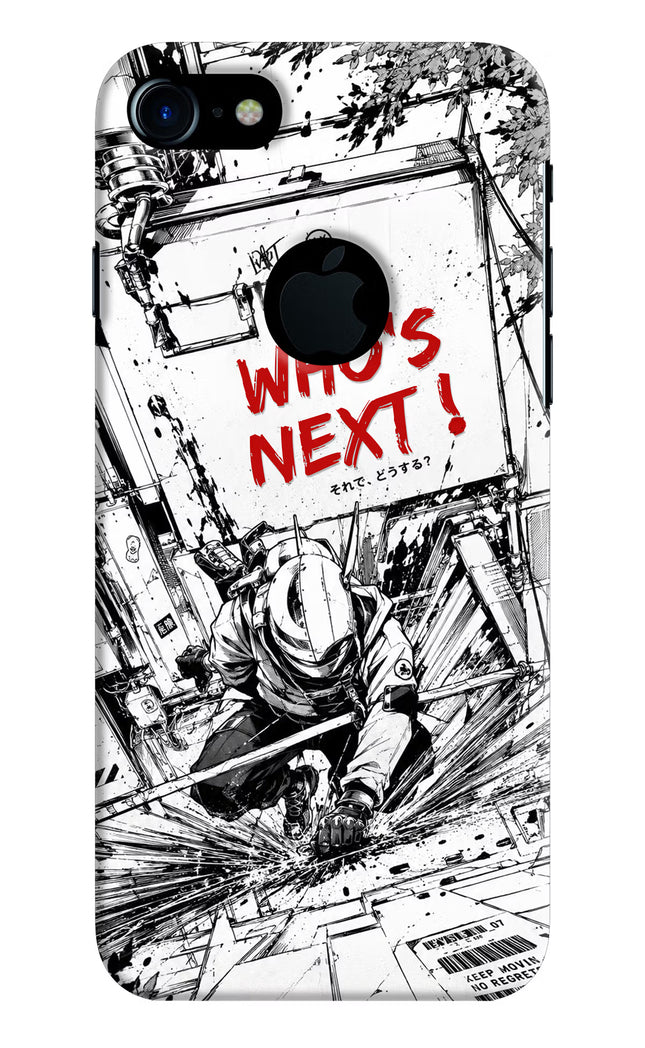 Who's Next iPhone 7 Logocut Hard Case Back Cover by Casekaro