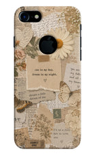 Vintage case iPhone 7 Logocut Hard Case Back Cover by Casekaro