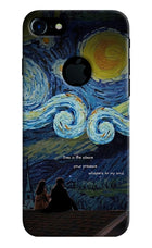 Softcore iPhone 7 Logocut Hard Case Back Cover by Casekaro