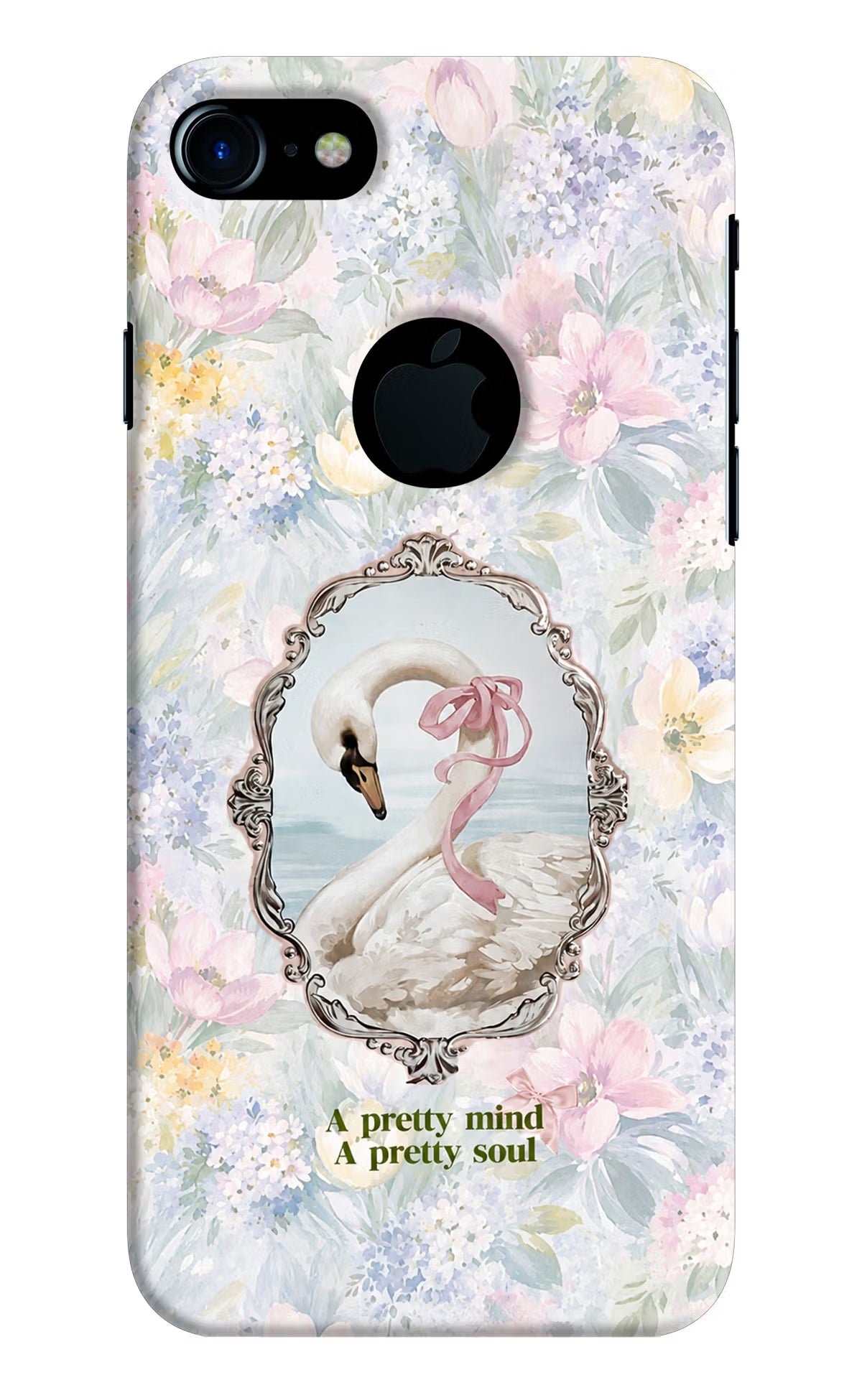 Pretty Mind Pretty Soul iPhone 7 Logocut Back Cover