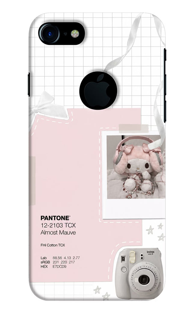 Pantone Asthetic iPhone 7 Logocut Hard Case Back Cover by Casekaro