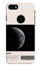 Moon Phase iPhone 7 Logocut Hard Case Back Cover by Casekaro