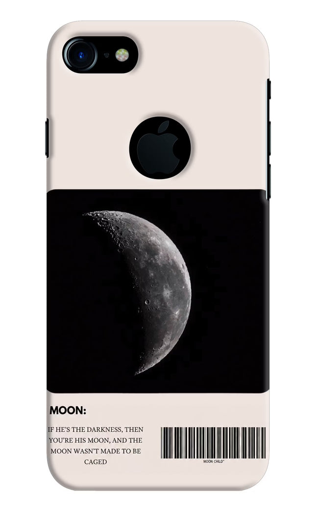 Moon Phase iPhone 7 Logocut Hard Case Back Cover by Casekaro