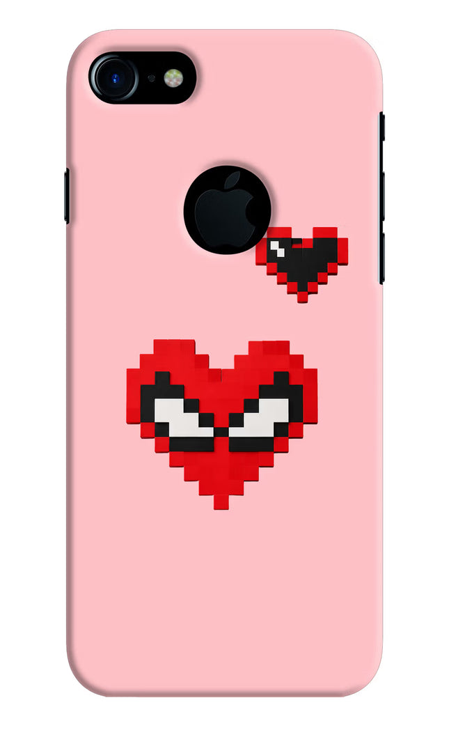 Gwen Heart iPhone 7 Logocut Hard Case Back Cover by Casekaro