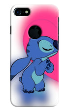 Stitch Hug iPhone 7 Logocut Hard Case Back Cover by Casekaro