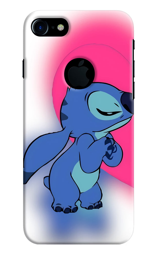 Stitch Hug iPhone 7 Logocut Hard Case Back Cover by Casekaro