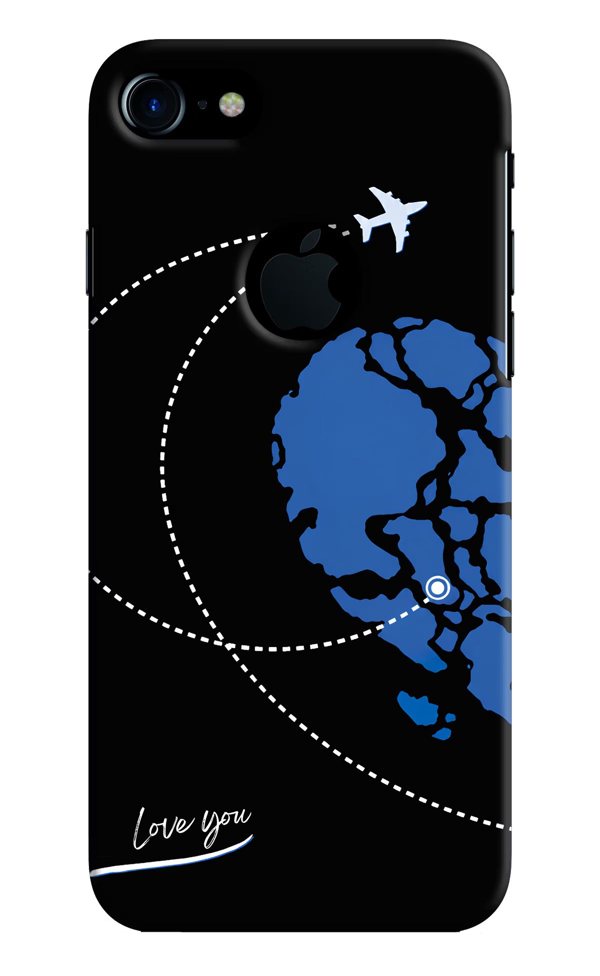Love Orbit iPhone 7 Logocut Back Cover