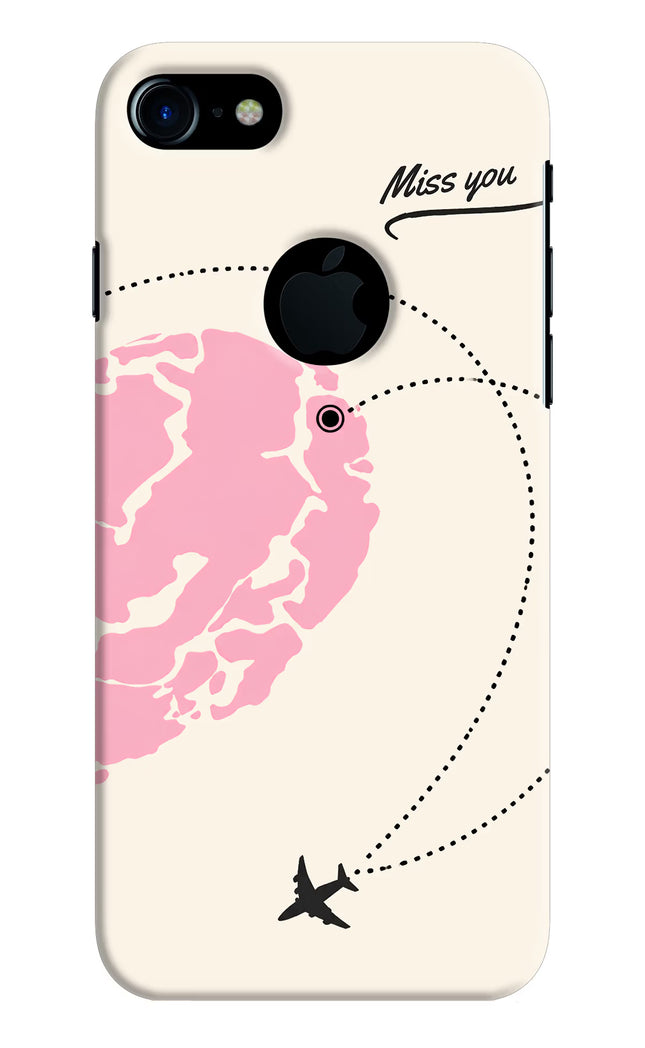 Miss Orbit iPhone 7 Logocut Hard Case Back Cover by Casekaro