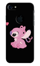 Angel Crush iPhone 7 Logocut Hard Case Back Cover by Casekaro
