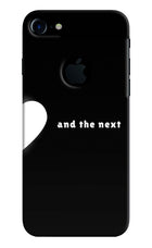 Next World iPhone 7 Logocut Hard Case Back Cover by Casekaro