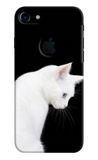 Snow Gaze iPhone 7 Logocut Hard Case Back Cover by Casekaro