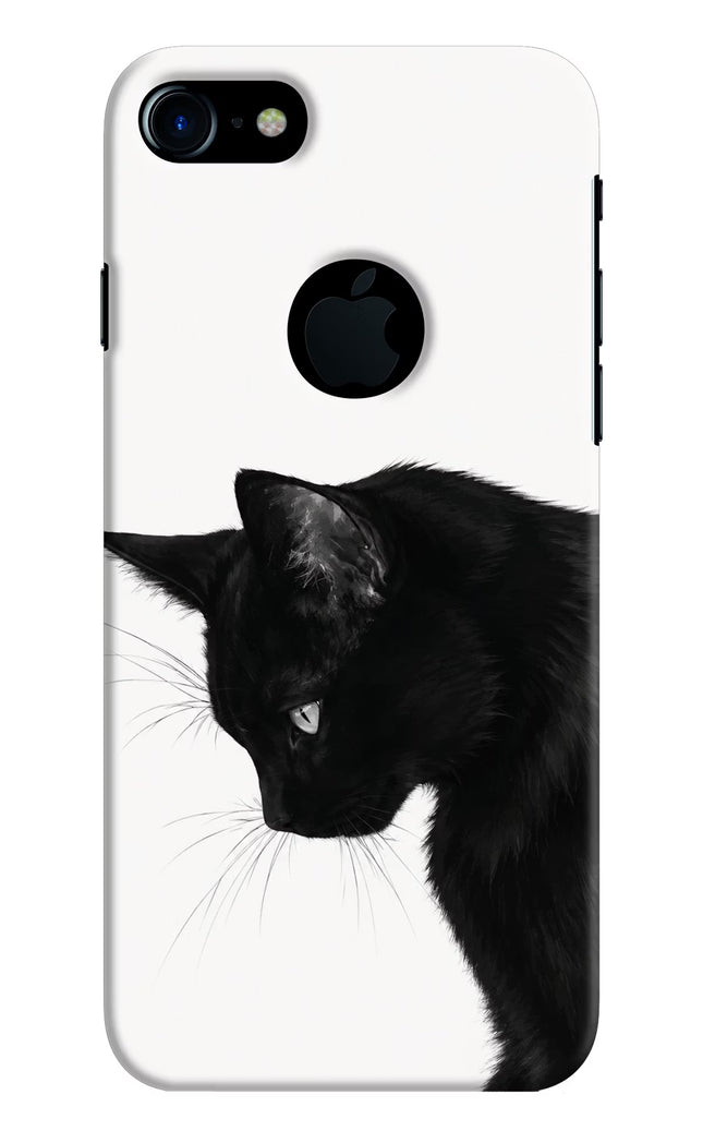 Shadow Gaze iPhone 7 Logocut Hard Case Back Cover by Casekaro