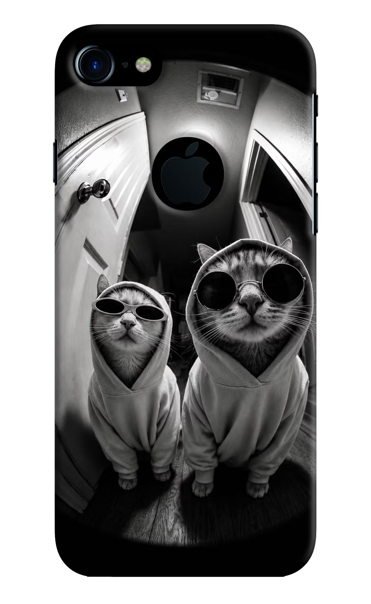 Hood Cats iPhone 7 Logocut Back Cover