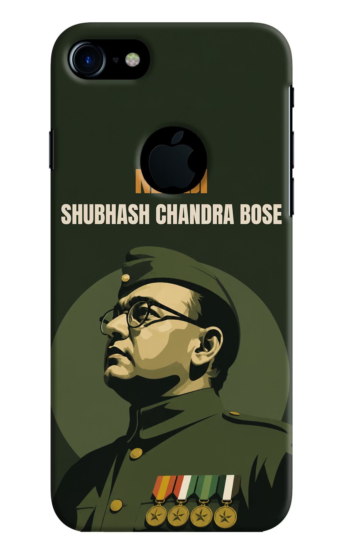 Netaji Legacy iPhone 7 Logocut Back Cover